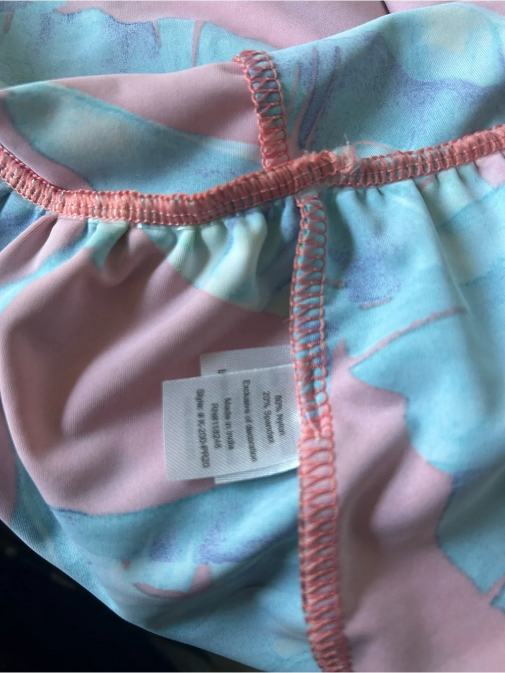CABANA LIFE GIRLS Sz.12, SWIM COVERUP. 50+ UV PROTECTION, CHLORINE RESISTANT